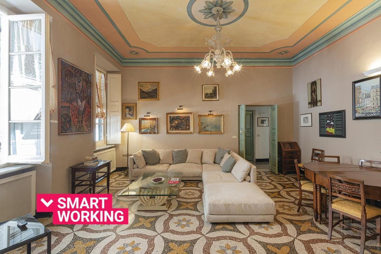 Fancy Apartment In Palazzo Grimaldi By Wonderful Italy Genua Exteriör bild